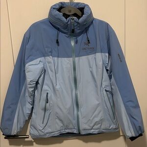 Arc'teryx Light and Dark Blue Jacket